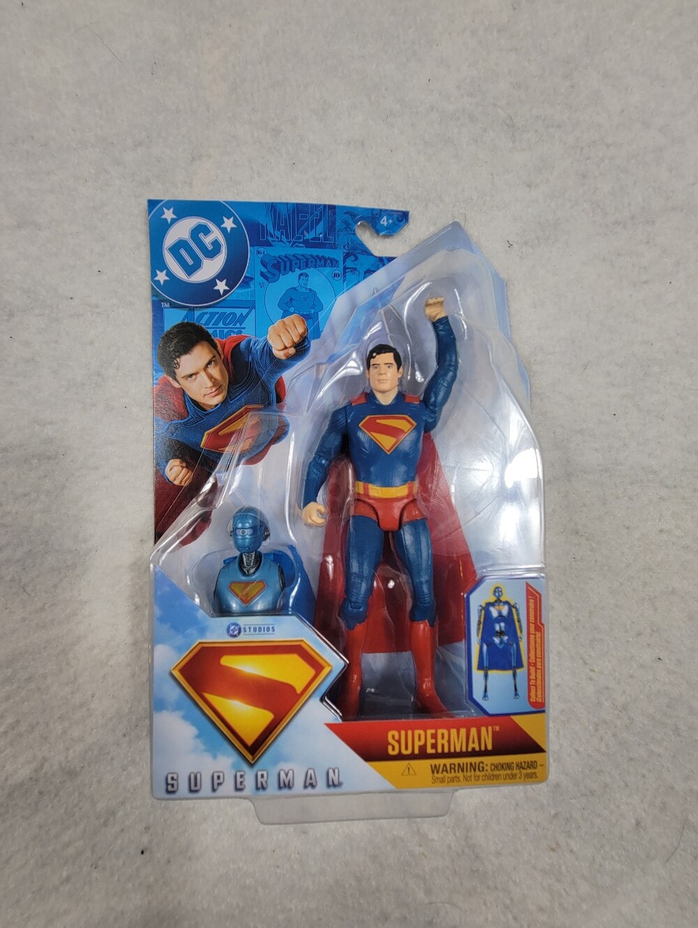 Spin Master DC Superman (2025 Movie) 4-Inch Action Figure – Collect to Build Ser